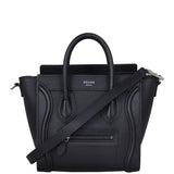 Celine Nano Luggage Tote Front with strap