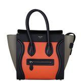 Celine Mini Luggage Tote (tri-colour) Front
