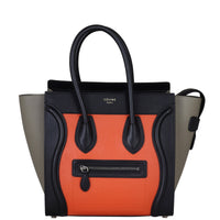 Celine Mini Luggage Tote (tri-colour) Front