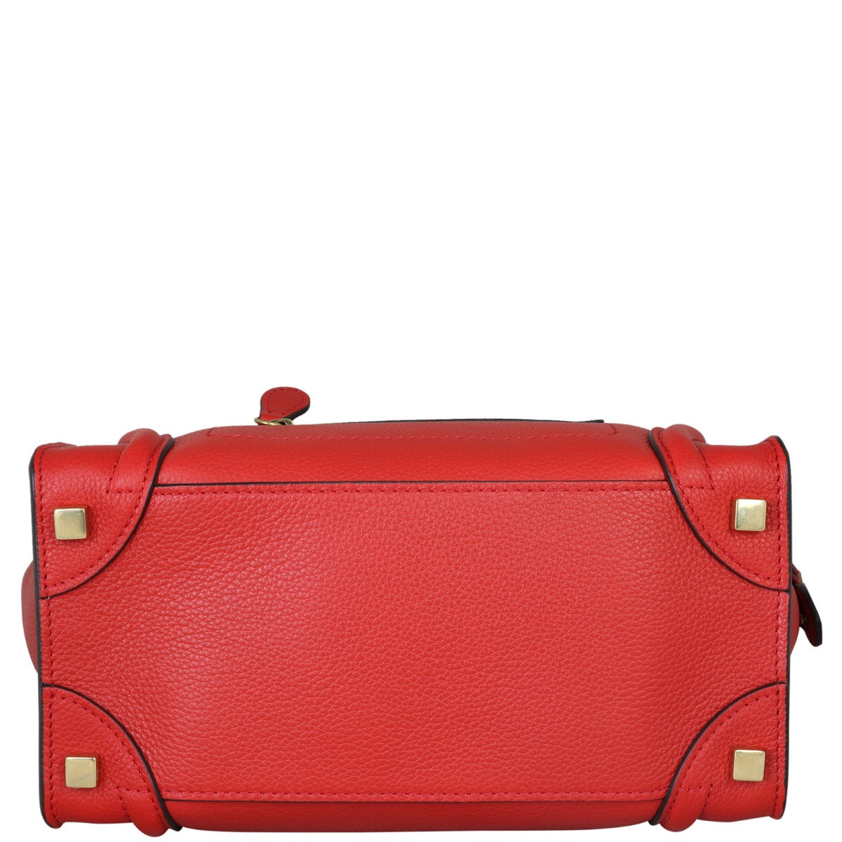Celine Mini Luggage Tote (red) Base