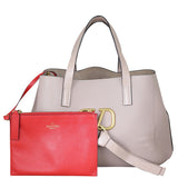 Valentino Vring Tote Front With Pouch