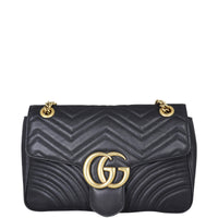 Gucci GG Marmont Matelasse Medium Shoulder Bag Front