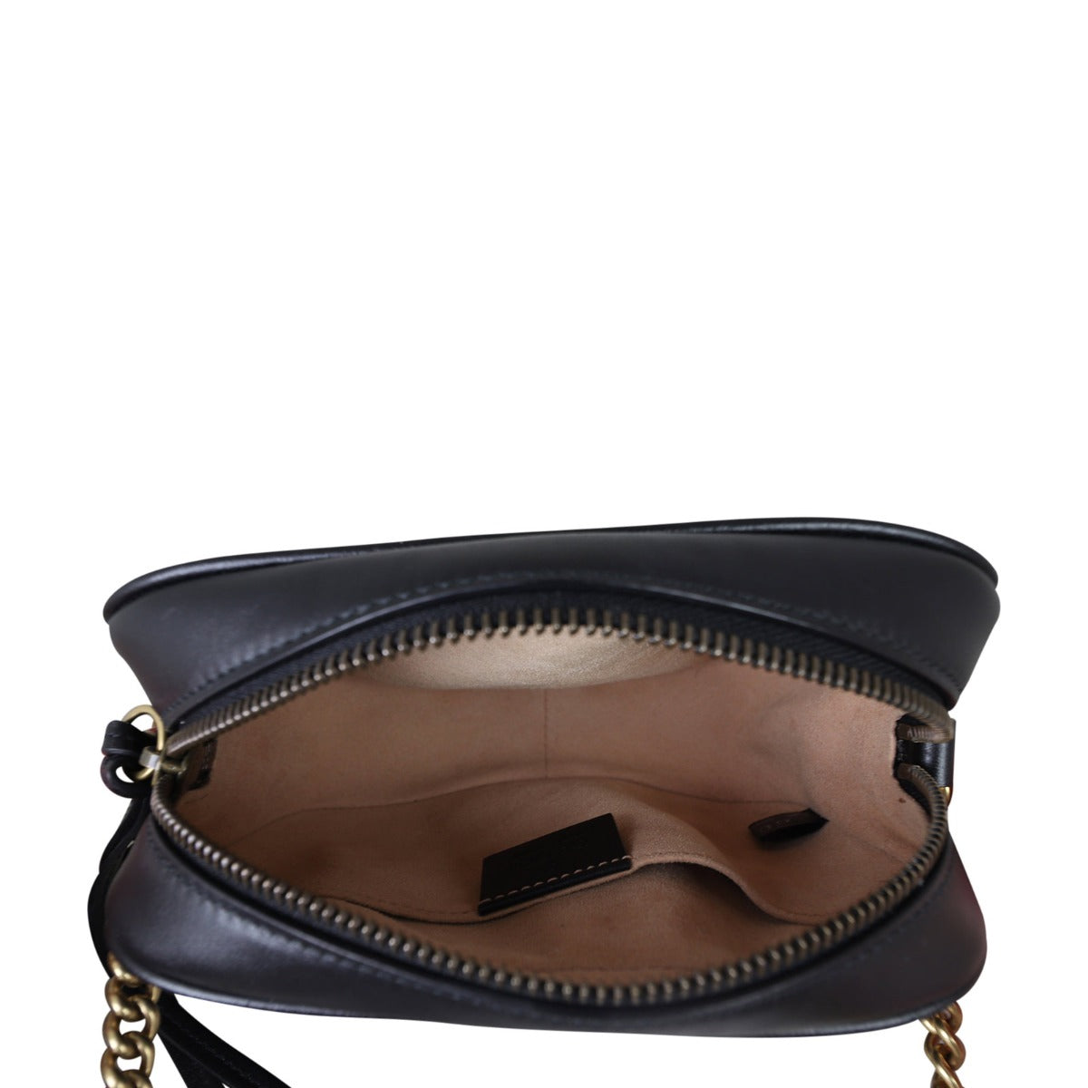 Gucci GG Marmont Mini Camera Bag Whole Interior