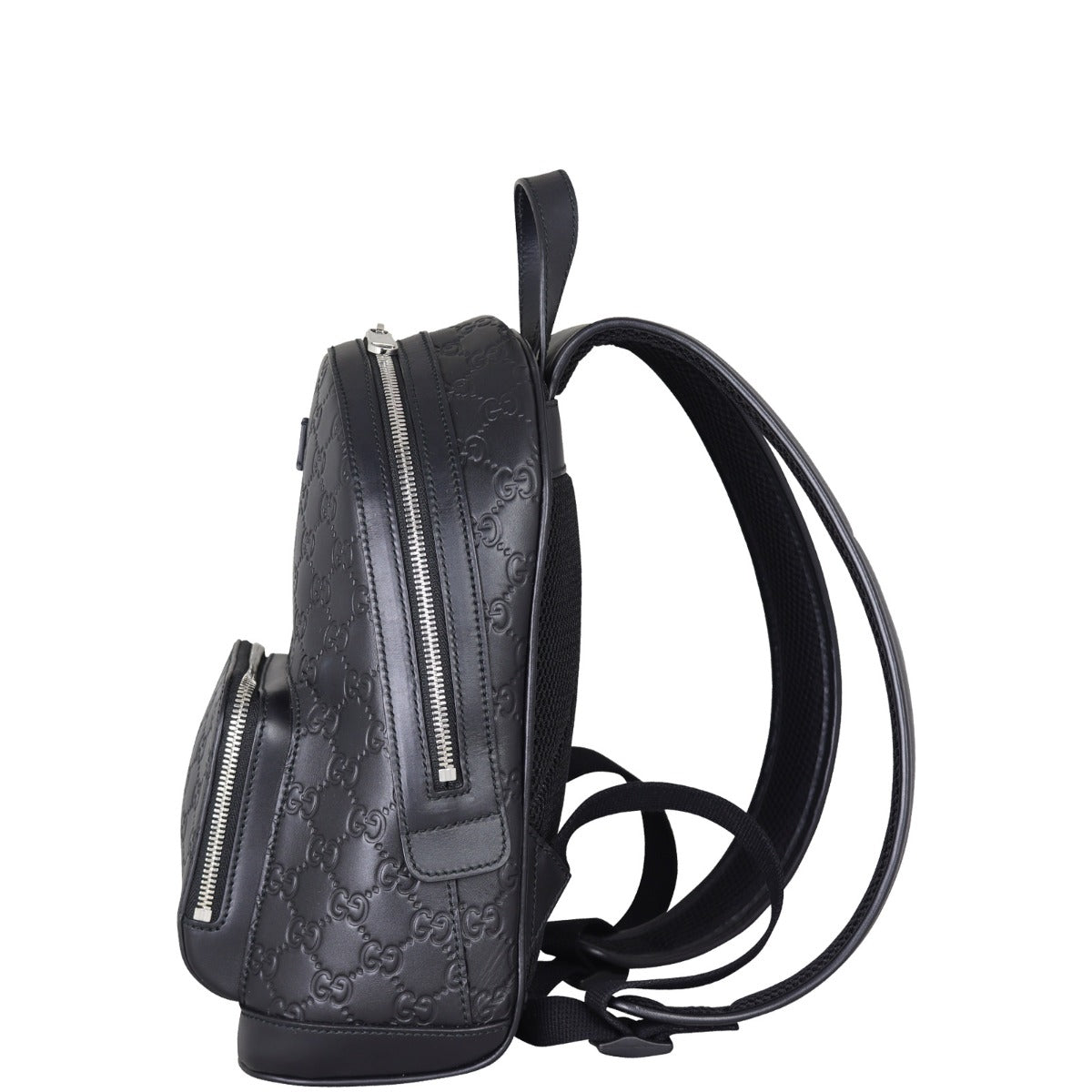 Gucci Guccissima Leather Day Backpack Side