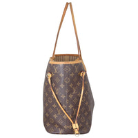 Louis Vuitton Neverfull MM Monogram Side