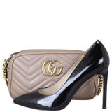 Gucci GG Marmont Small Camera Bag Shoe