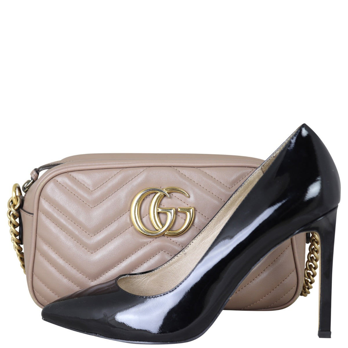 Gucci GG Marmont Small Camera Bag Shoe