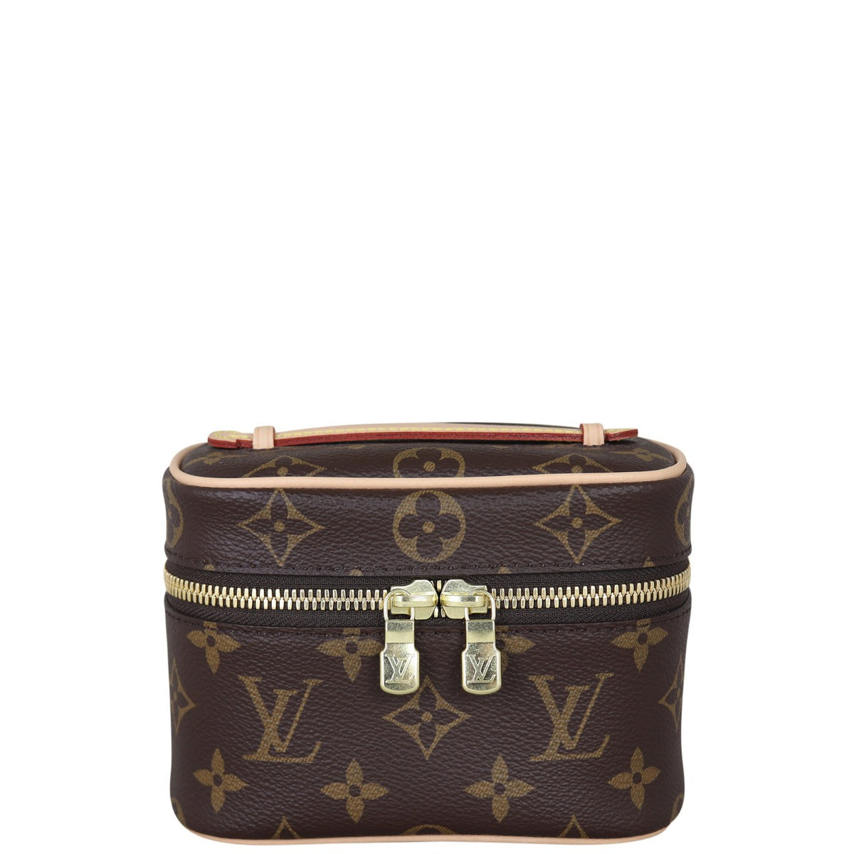 Louis Vuitton Nice Nano Toiletry Pouch Monogram Front