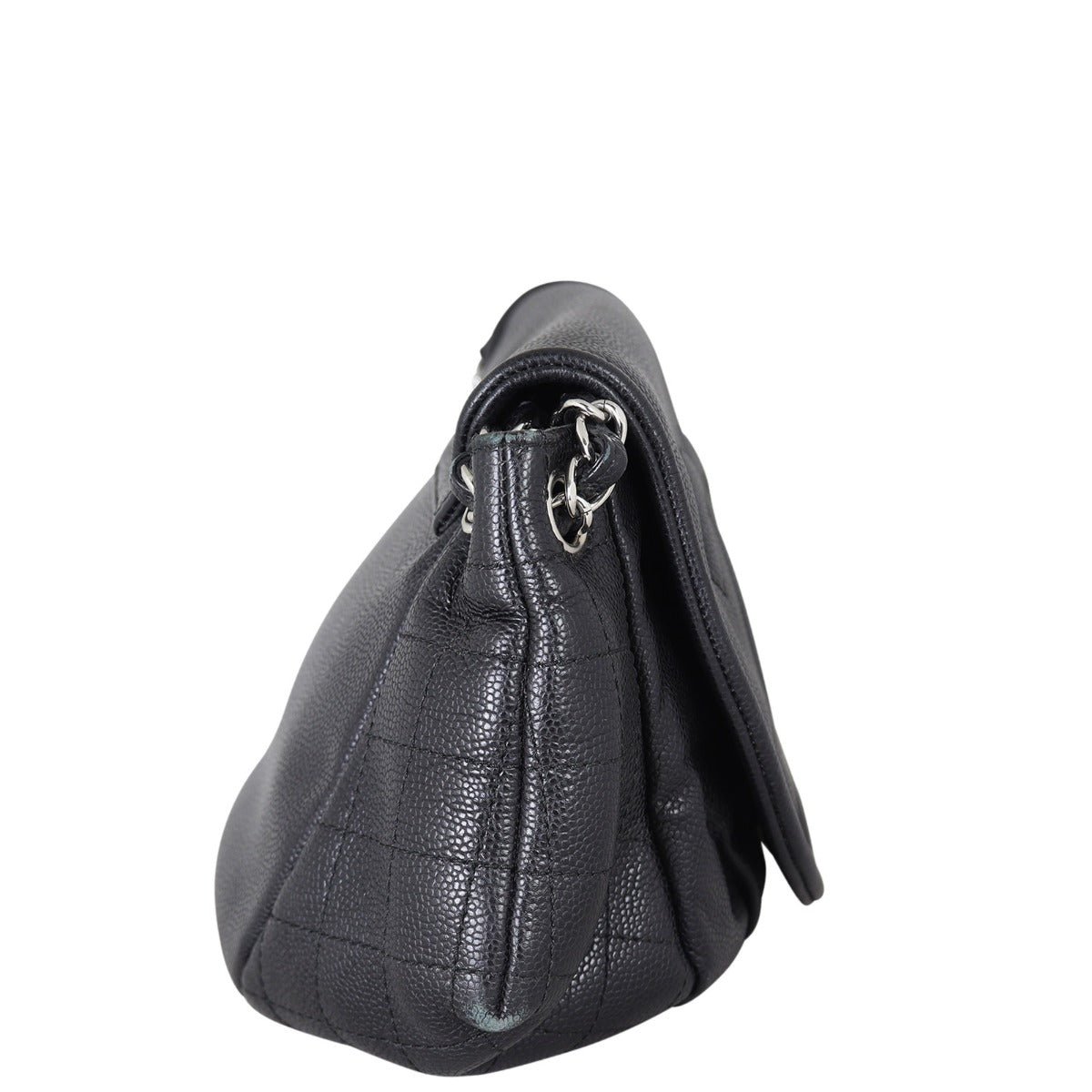 Chanel Half Moon Flap Bag Side