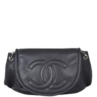 Chanel Half Moon Flap Bag Front