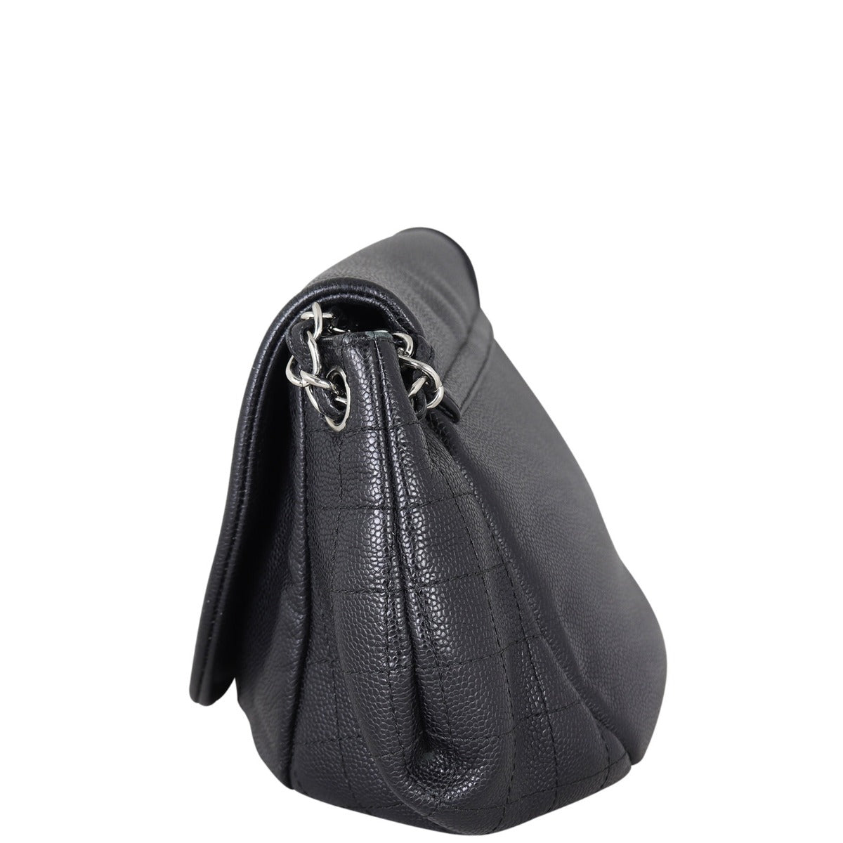 Chanel Half Moon Flap Bag Side