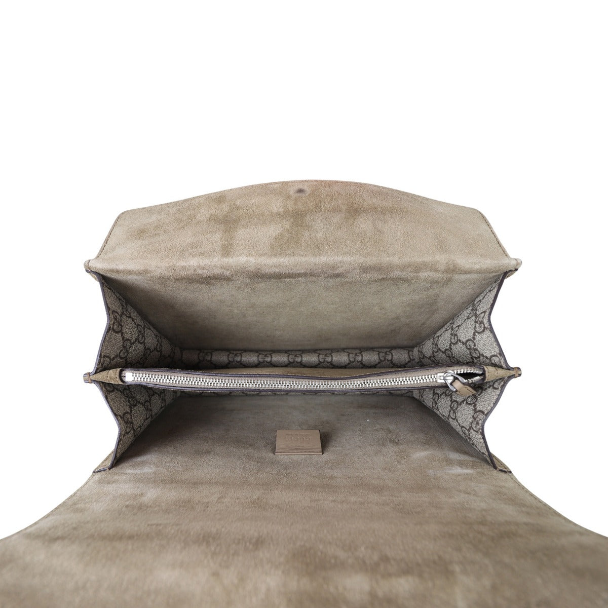 Gucci Dionysus GG Supreme Small Shoulder Bag Whole Interior