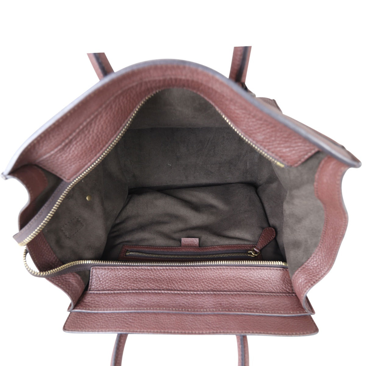 Celine Mini Luggage Tote Whole Interior