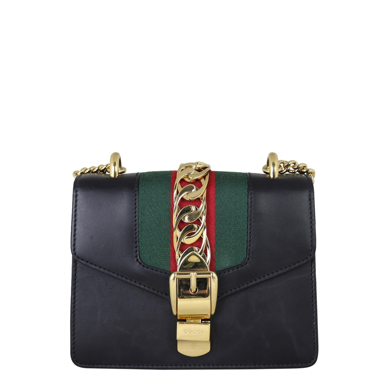 Gucci Sylvie Mini Chain Bag Front