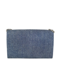 Saint Laurent Kate Chain Bag Medium Denim Back