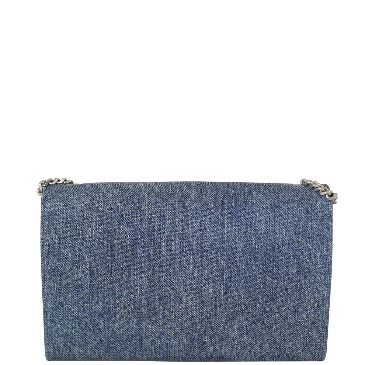 Saint Laurent Kate Chain Bag Medium Denim Back