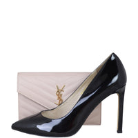 Saint Laurent Cassandre Envelope Chain Wallet Shoe