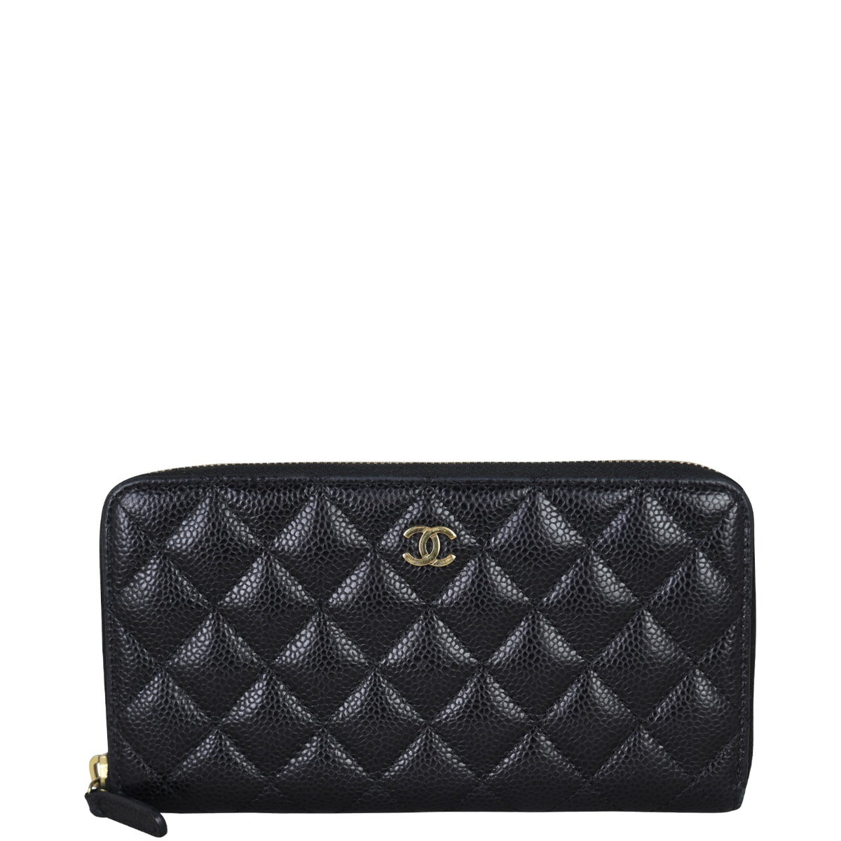 Chanel Classic Long Zipped Wallet Front
