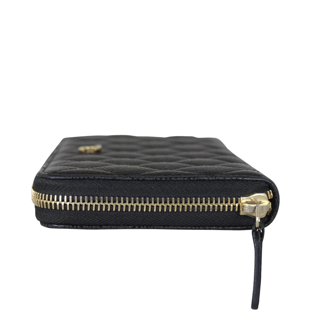 Chanel Classic Long Zipped Wallet Side