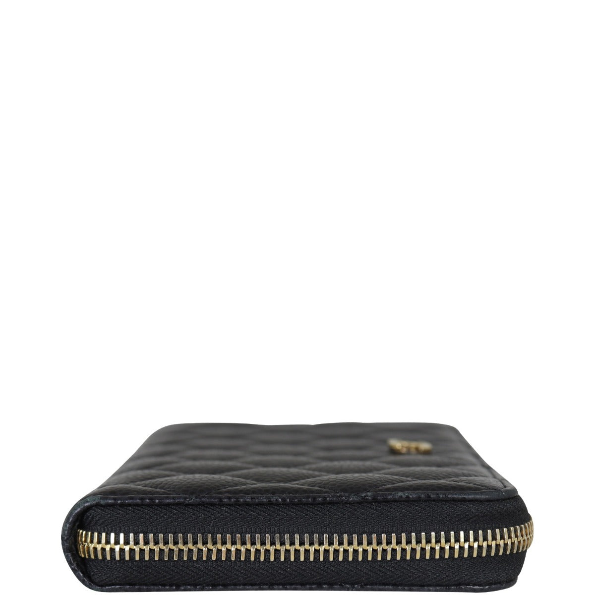 Chanel Classic Long Zipped Wallet Side