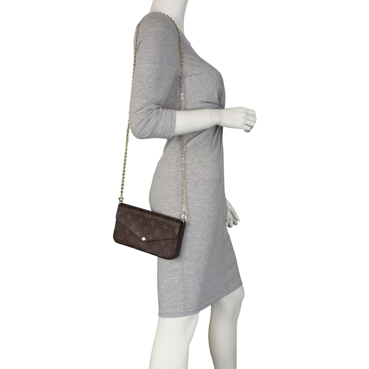 Louis Vuitton Pochette Felicie Monogram Mannequin