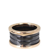 Bvlgari B.Zero1 18k Rose Gold Four Band Ring