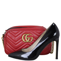 Gucci GG Marmont Small Camera Bag Shoe
