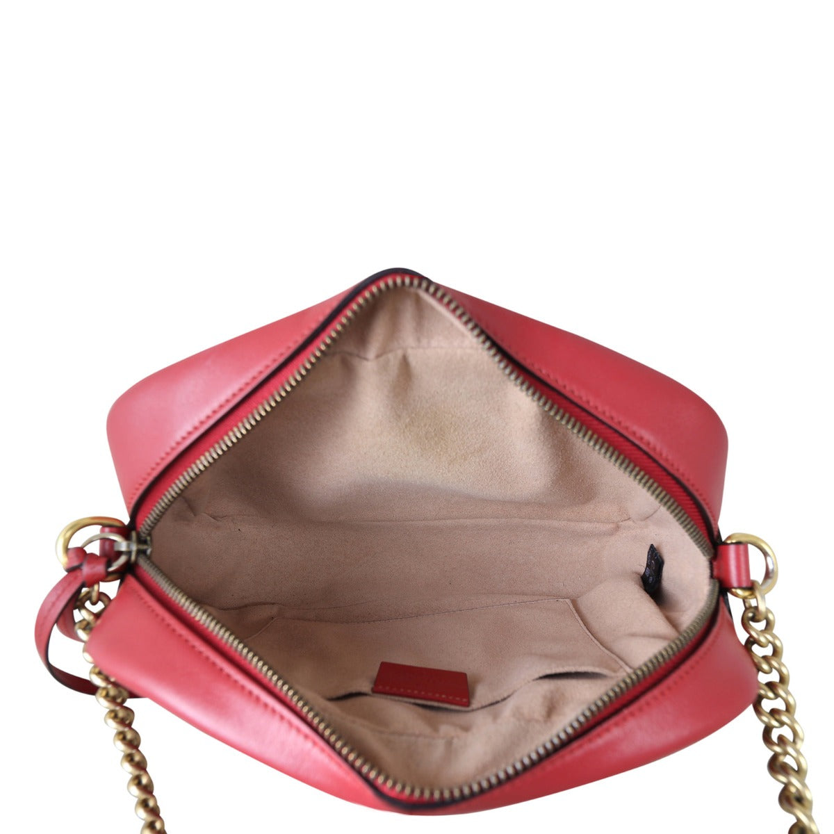 Gucci GG Marmont Small Camera Bag Whole Interior