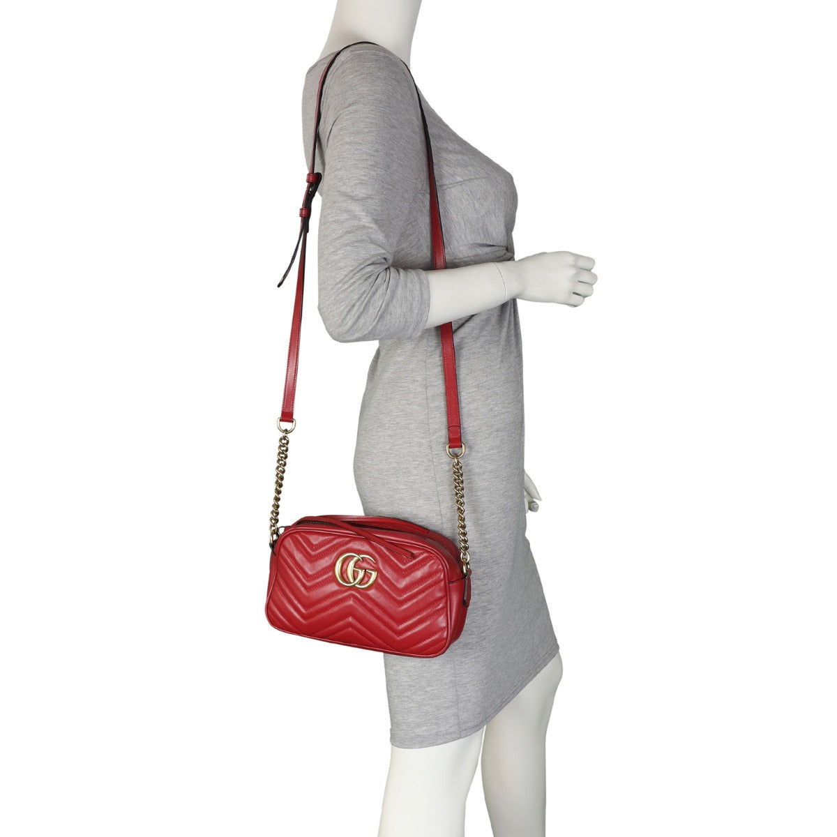 Gucci GG Marmont Small Camera Bag Mannequin