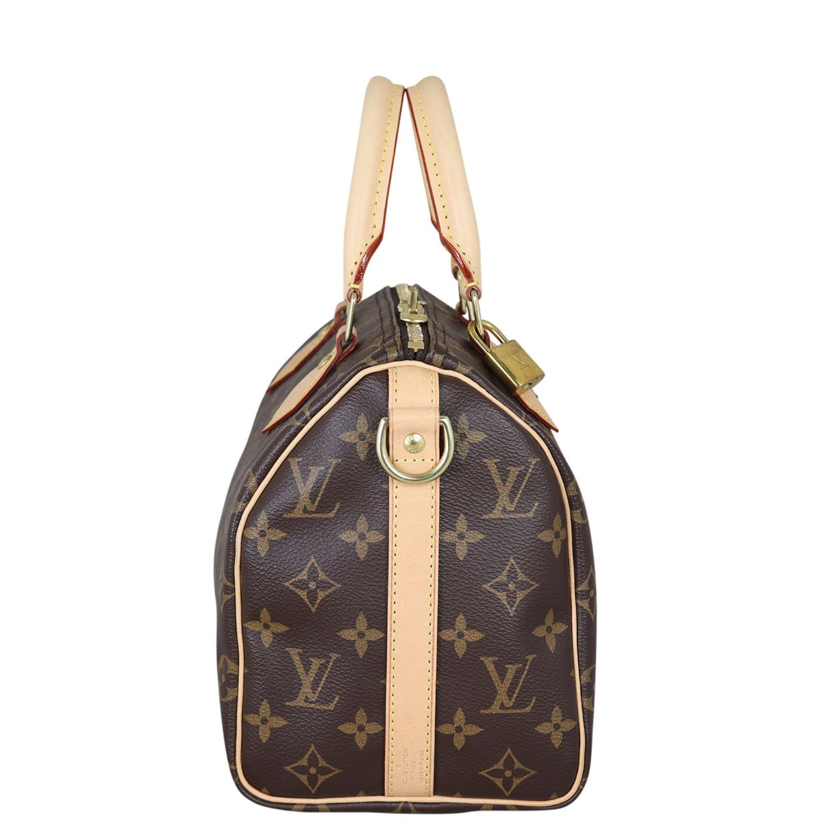 Louis Vuitton Speedy 25 Bandouliere Monogram Side