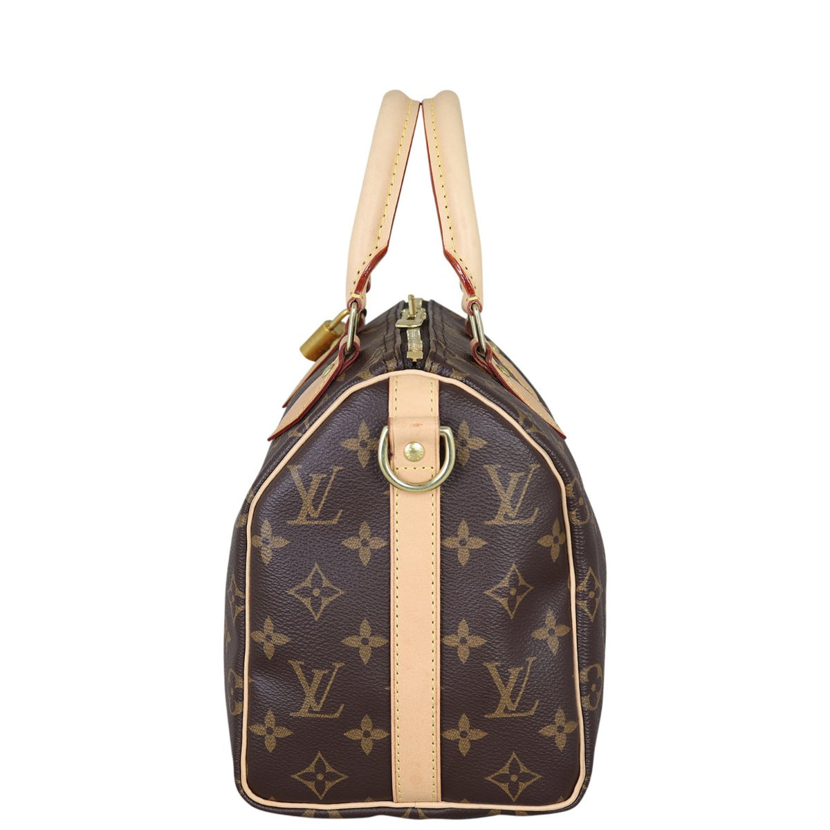 Louis Vuitton Speedy 25 Bandouliere Monogram Side