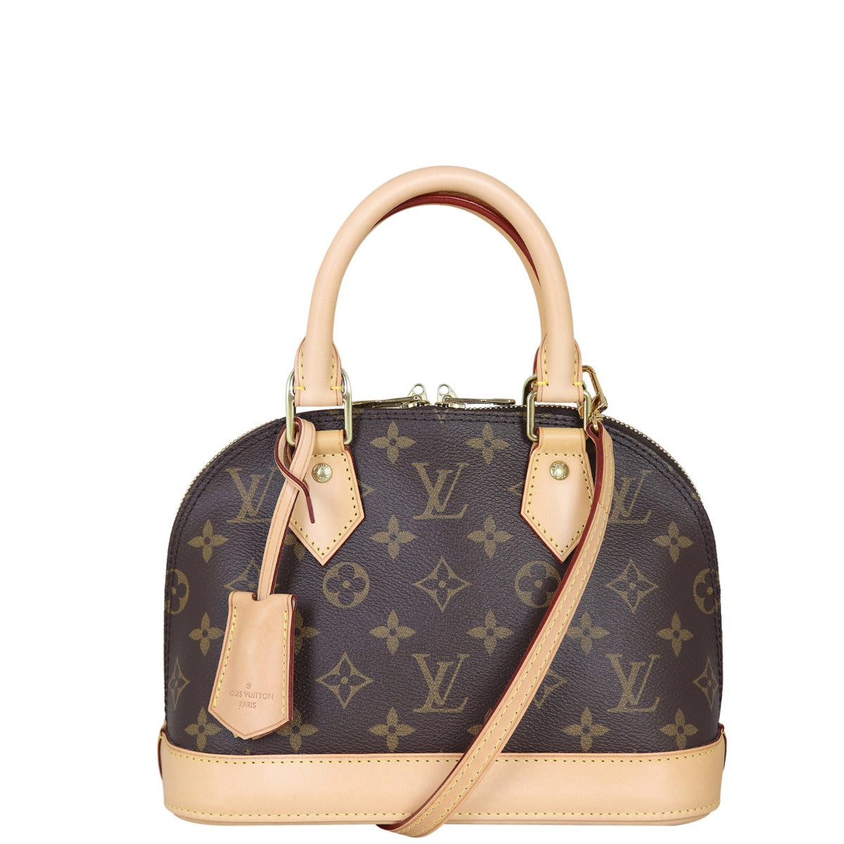 Louis Vuitton Alma BB Monogram Front With Strap