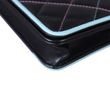 Chanel Multi Stitch Wallet on Chain Corner Close Up