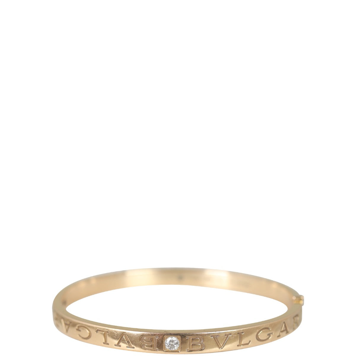 Bvlgari 18k Rose Gold Bracelet with Diamonds