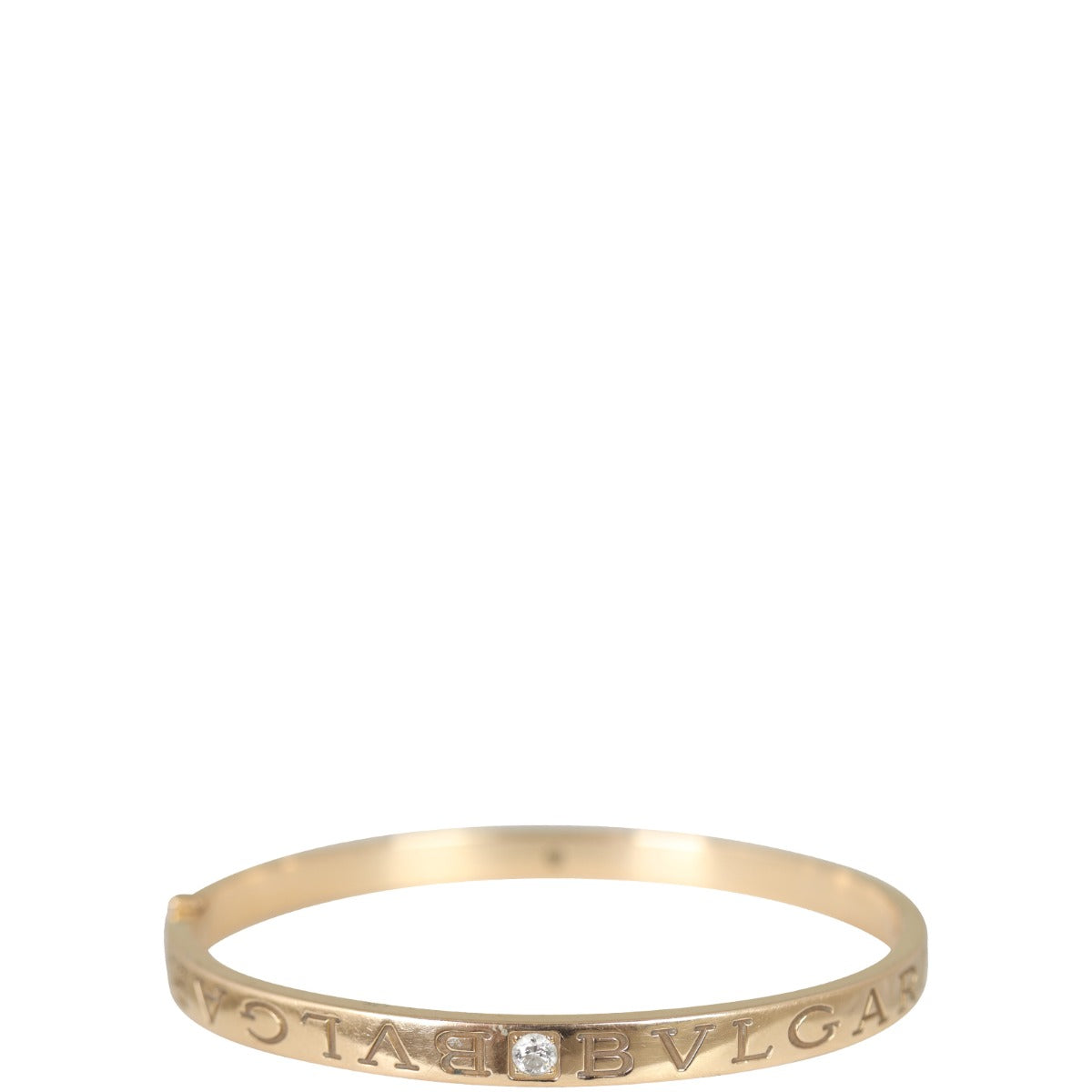 Bvlgari 18k Rose Gold Bracelet with Diamonds