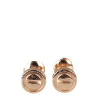 Cartier Love Stud Earrings 18k Rose Gold 