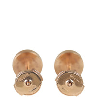 Cartier Love Stud Earrings 18k Rose Gold