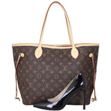 Louis Vuitton Neverfull MM Monogram Shoe