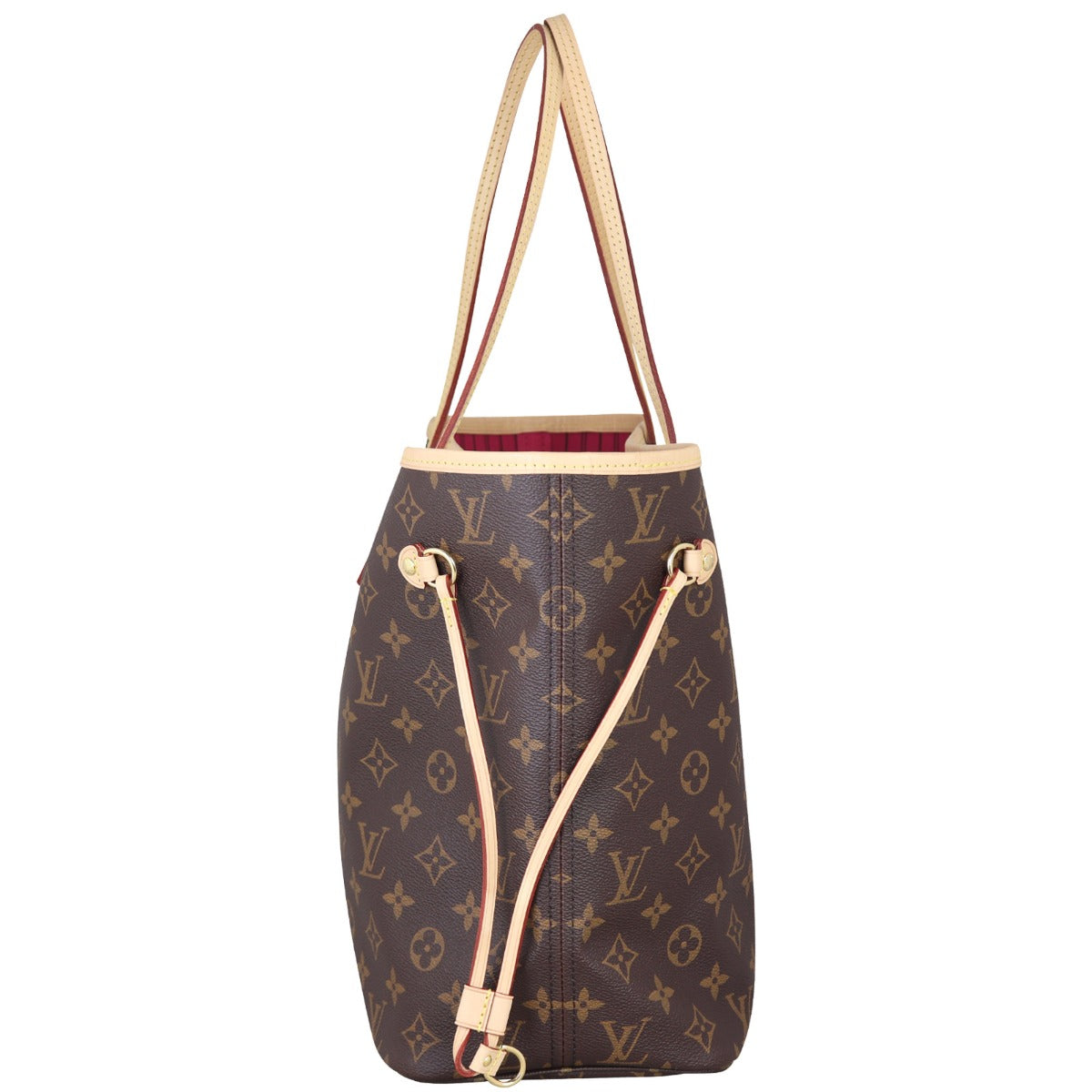 Louis Vuitton Neverfull MM Monogram Side