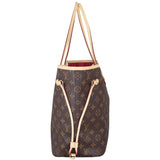 Louis Vuitton Neverfull MM Monogram Side