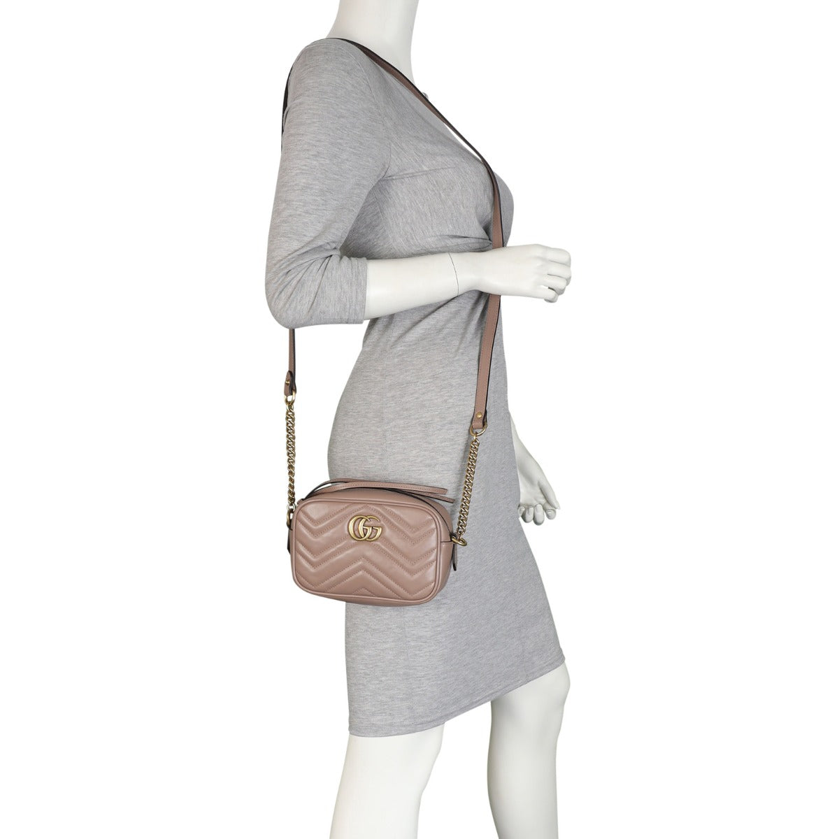 Gucci GG Marmont Mini Camera Bag Mannequin