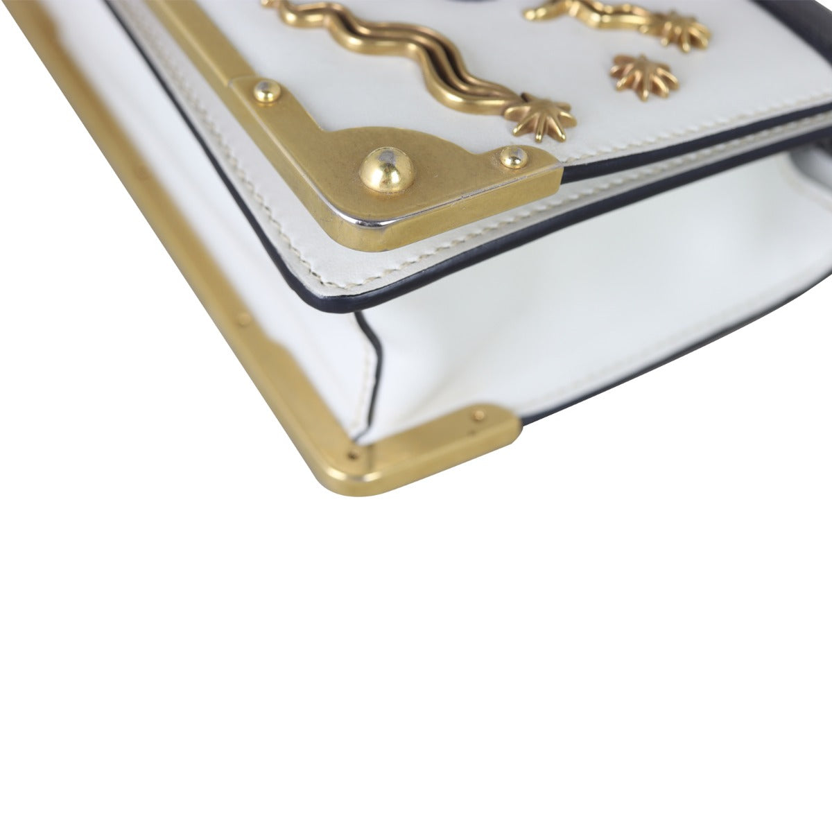 Prada Cahier Shoulder Bag Astrology Corner Close Up