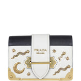 Prada Cahier Shoulder Bag Astrology Front