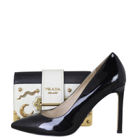 Prada Cahier Shoulder Bag Astrology Shoe