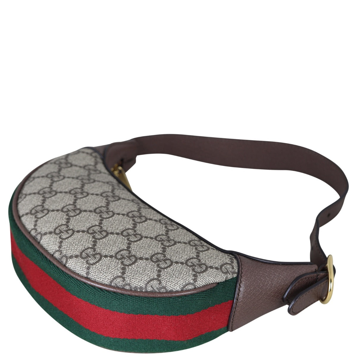 Gucci Ophidia GG Supreme Mini Crescent Shoulder Bag Corner Distance