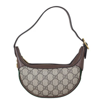 Gucci Ophidia GG Supreme Mini Crescent Shoulder Bag Front