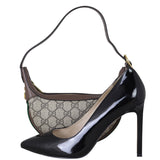 Gucci Ophidia GG Supreme Mini Crescent Shoulder Bag Shoe