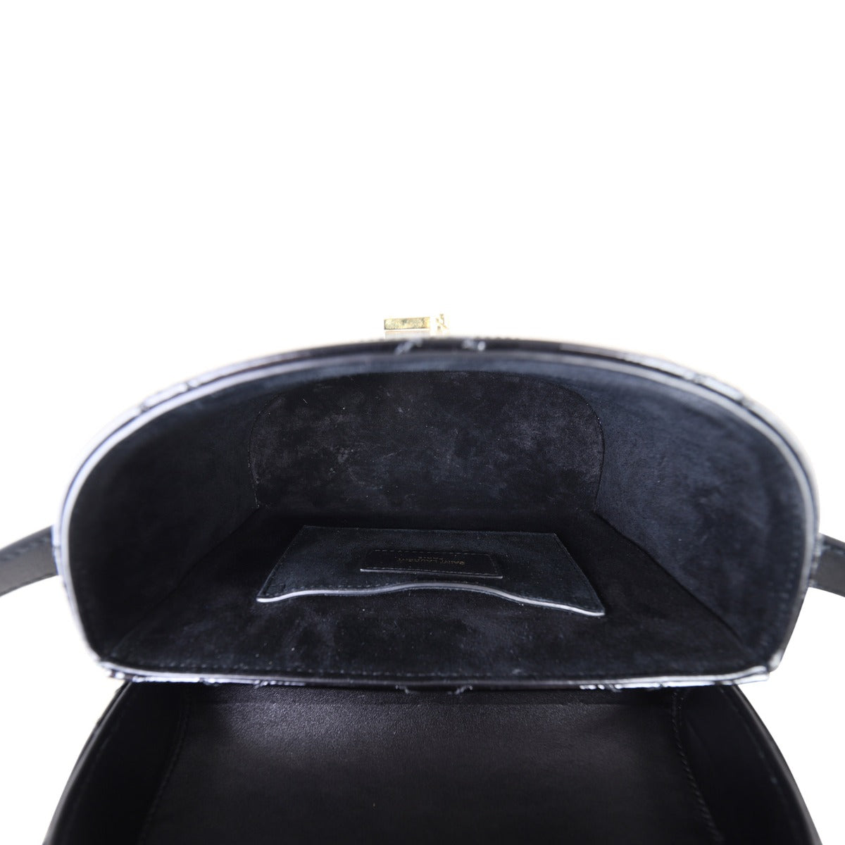 Saint Laurent June Box Bag Patent Whole Interior