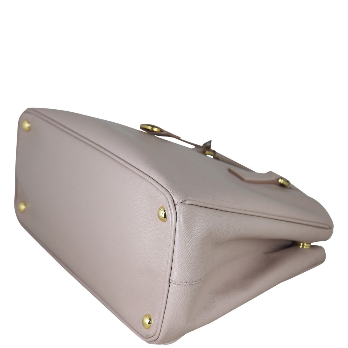 Prada Saffiano Lux Galleria Double Zip Tote Medium Corner Distance