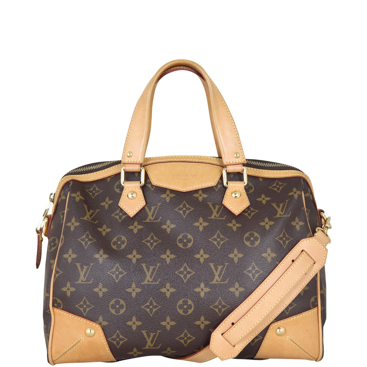 Louis Vuitton Retiro PM Monogram Front with Strap